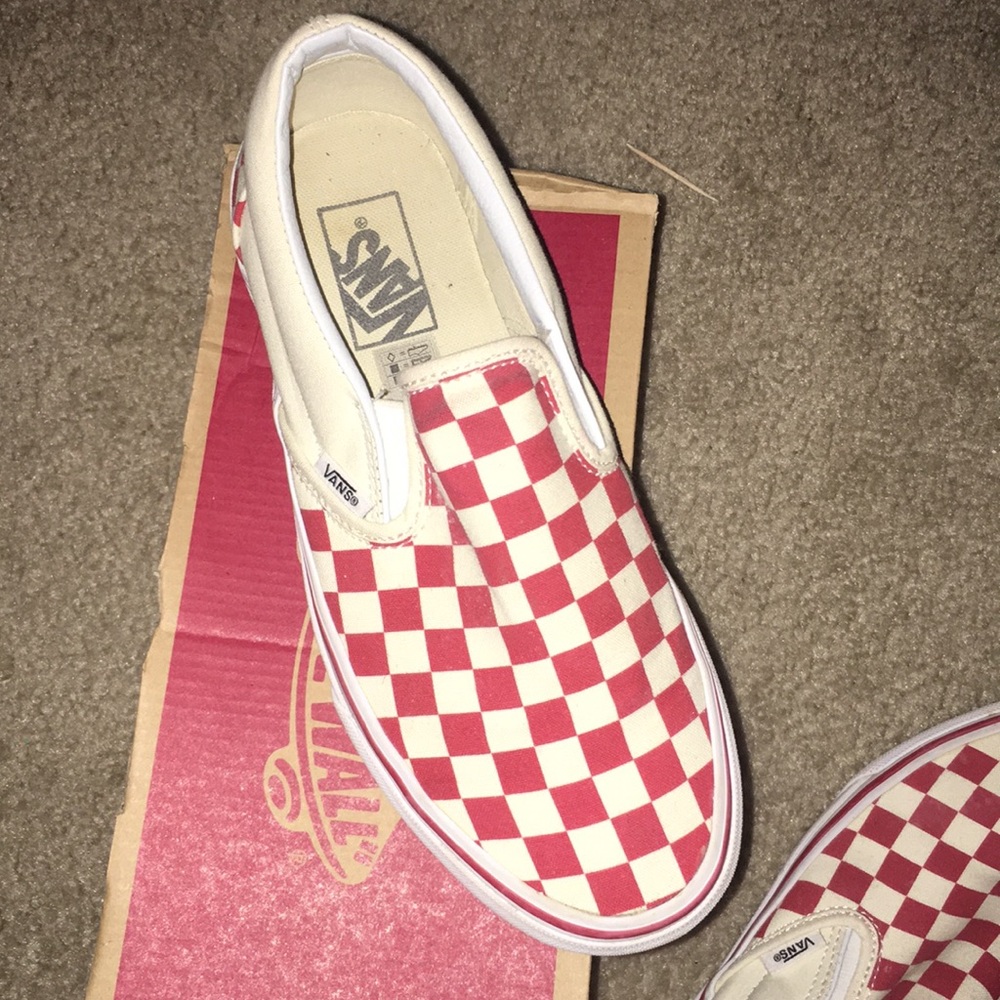 New vans, worn twice # no scratches